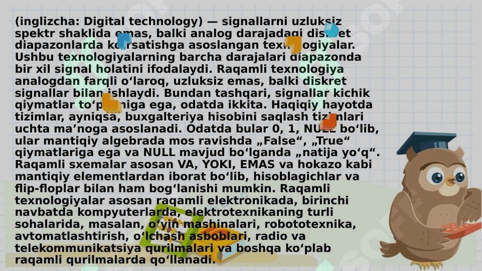 Raqamli texnologiya raqamli etika 3