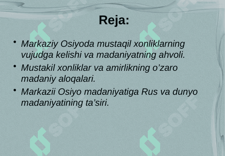 Xonliklar davri etiketi  24 2
