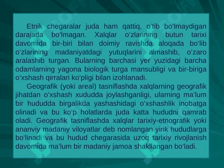 Dunyo xalqlarining irqiy va til klassifikasiyasi 3