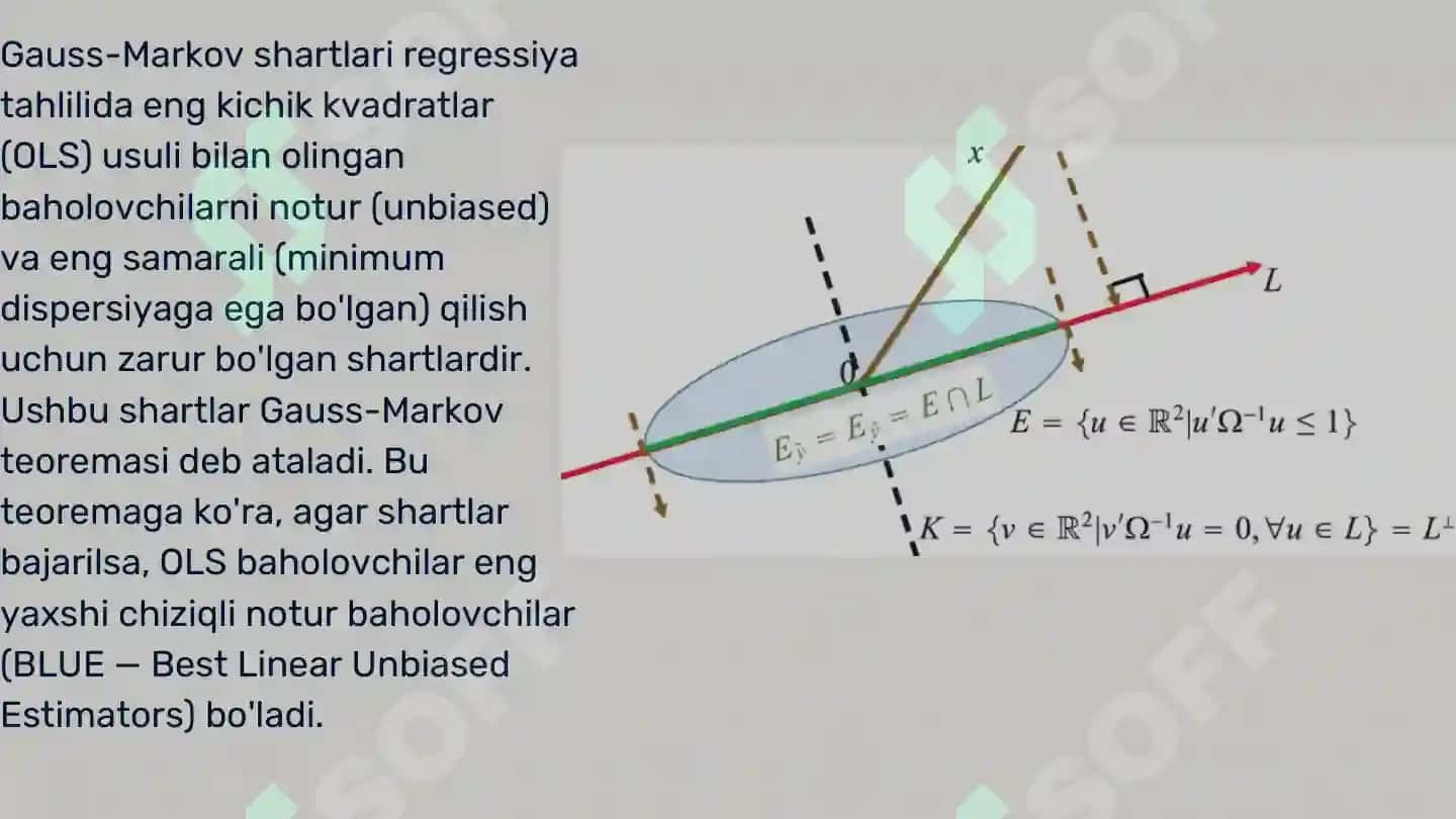GAUSS-MARKOV SHARTLARI 2