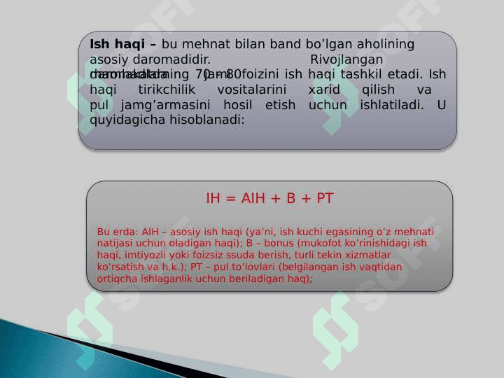 AHOLI TURMUSH DARAJASI 5
