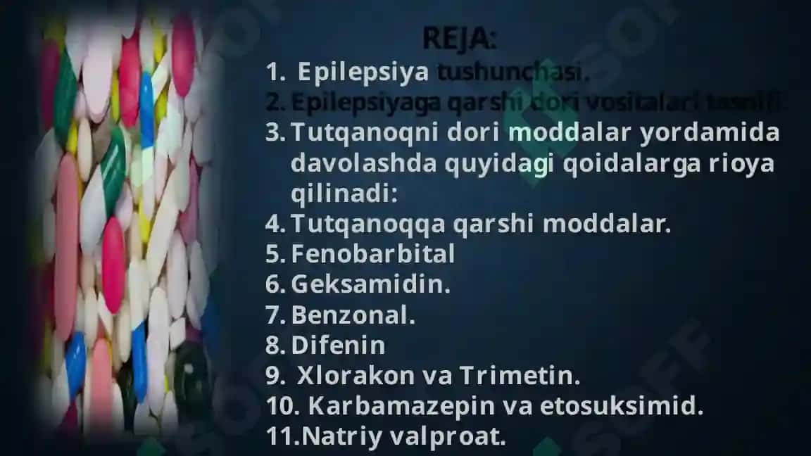 EPILEPSIYAGA QARSHI VOSITALAR 2