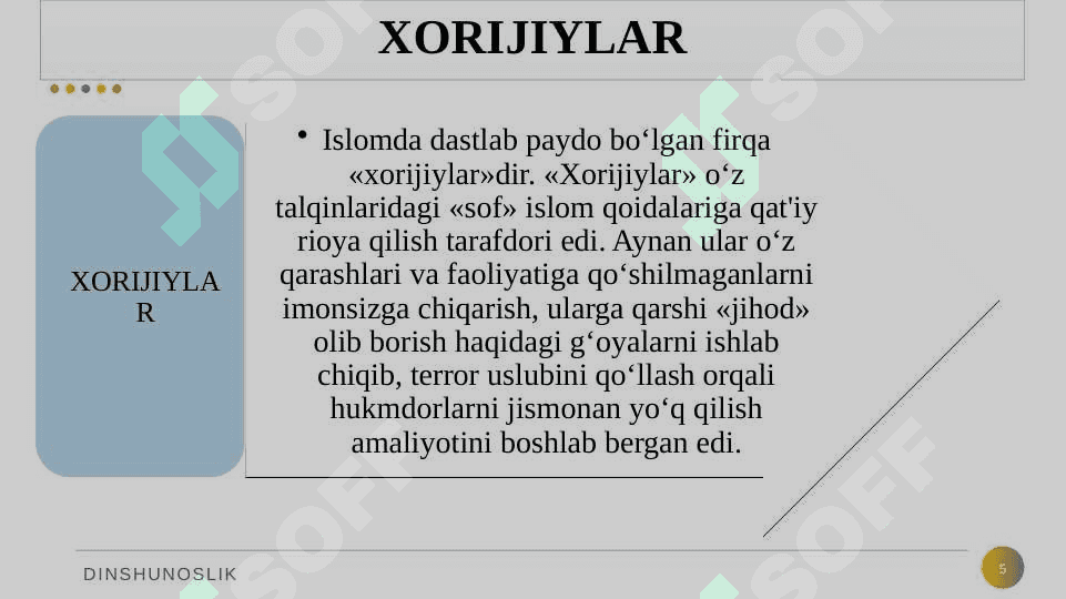 DINIY EKSTREMIZM VA TERRORIZM. QARSHI KURASH STRATEGIYASI. 5