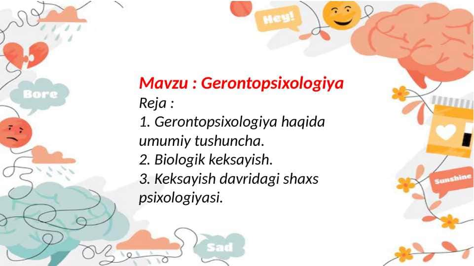 Gerontopsixologiya