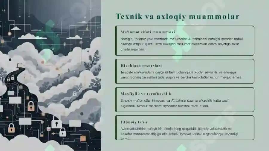 BigData va Sun'iy intellekt (AI) integratsiyasi 4