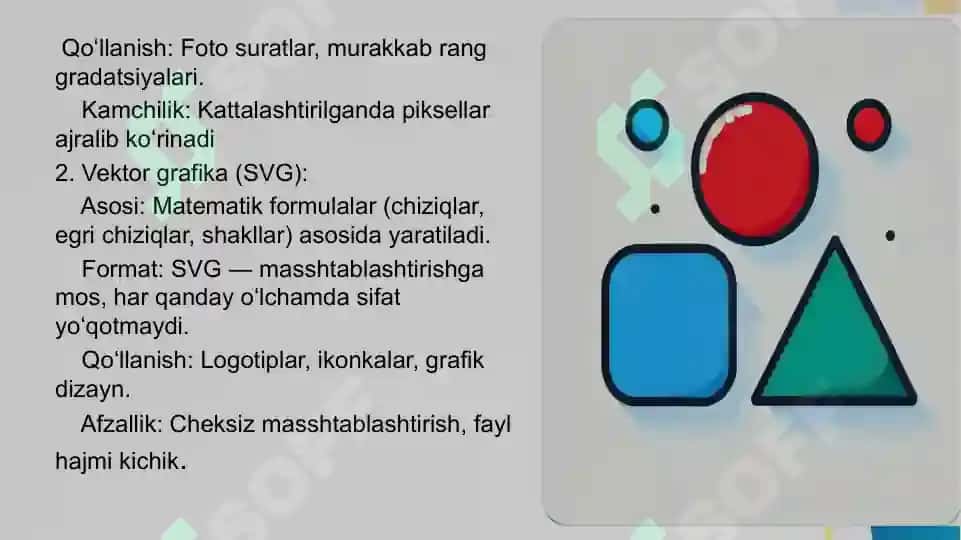 Kompyuter grafikasi va multimedia 4