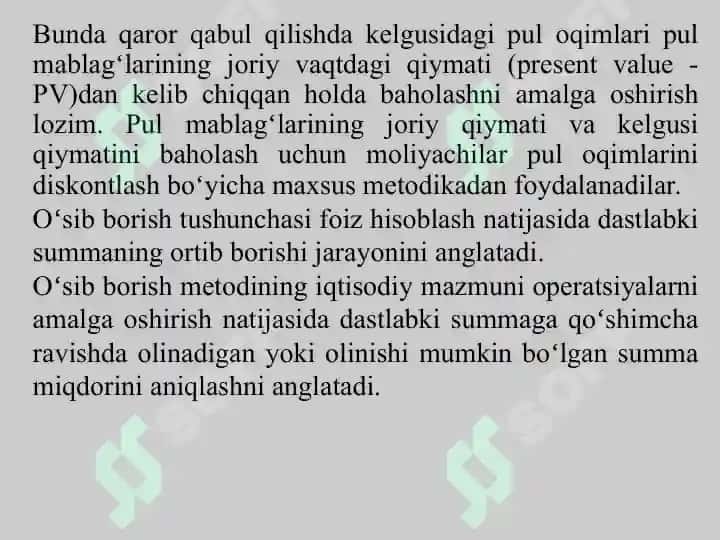 MOLIYAVIY MENEJMENTNING MATEMATIK ASOSLARI 4