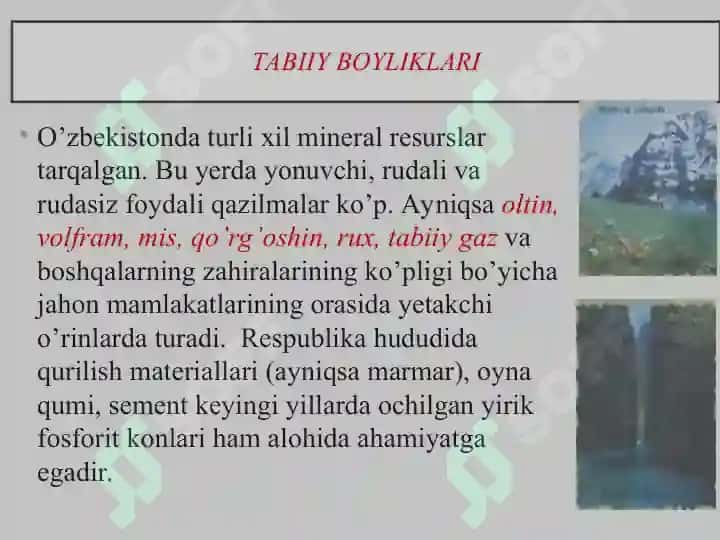 O'zbekiston mening Vatanim 8