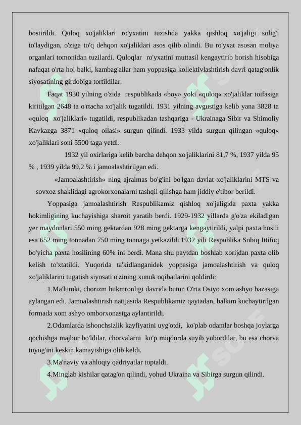 O’zbekistonning sovet davridagi tarixiy geografiyasi 4