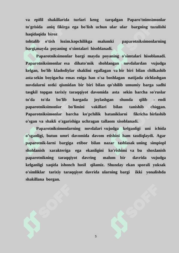 ILON O'TLAR 5