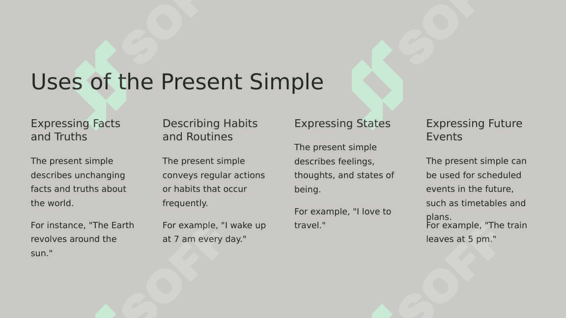 Present Simple: The Building Block of Everyday Language 3