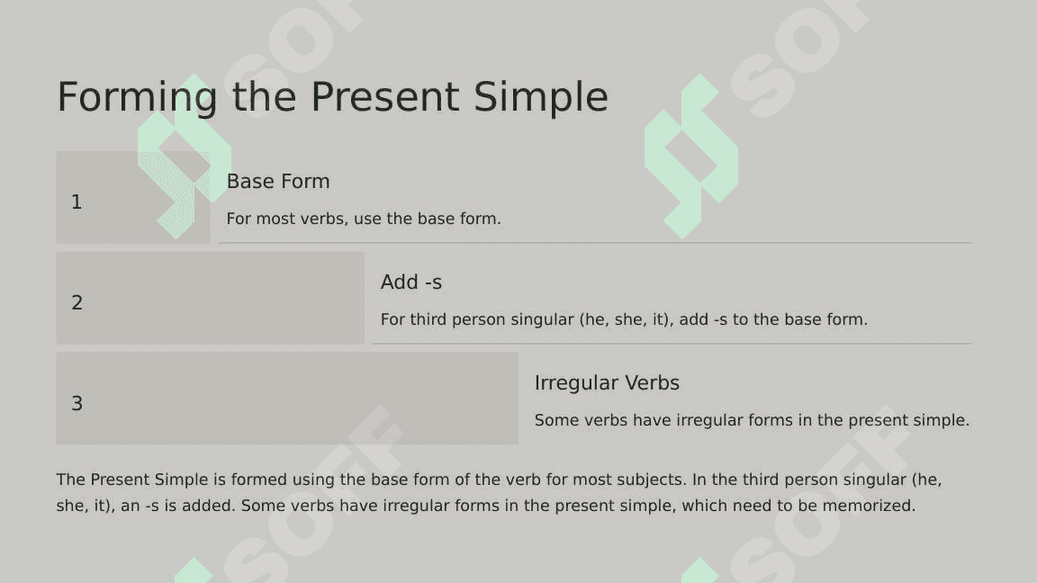 Present Simple: The Building Block of Everyday Language 4