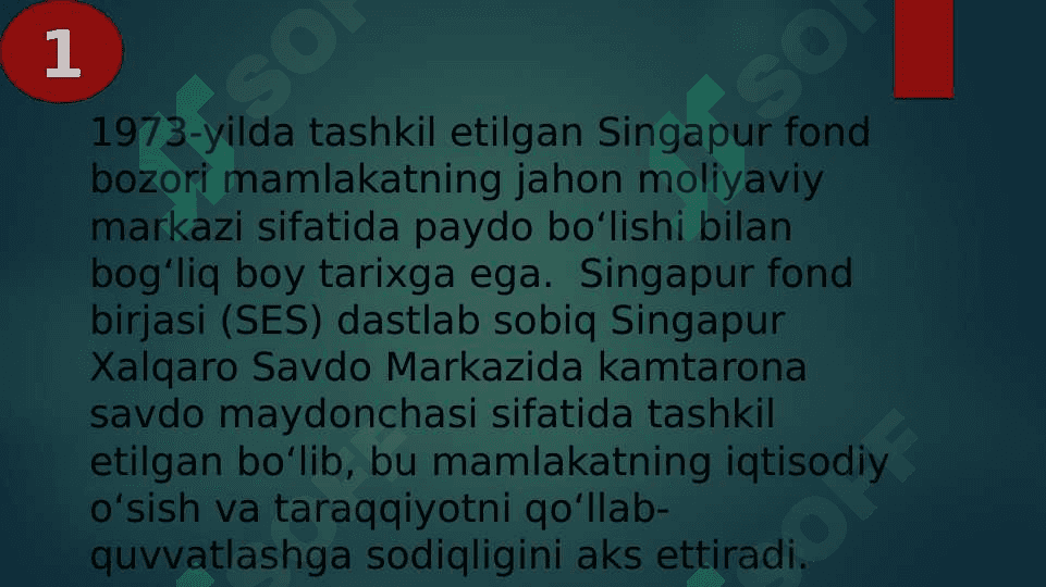 Singapur fond bozori 4