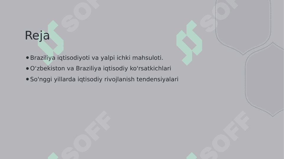 Braziliya Iqtisodiyoti 2