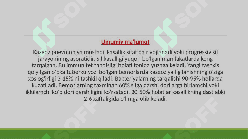 KAZEOZ PNEVMONIYA 3