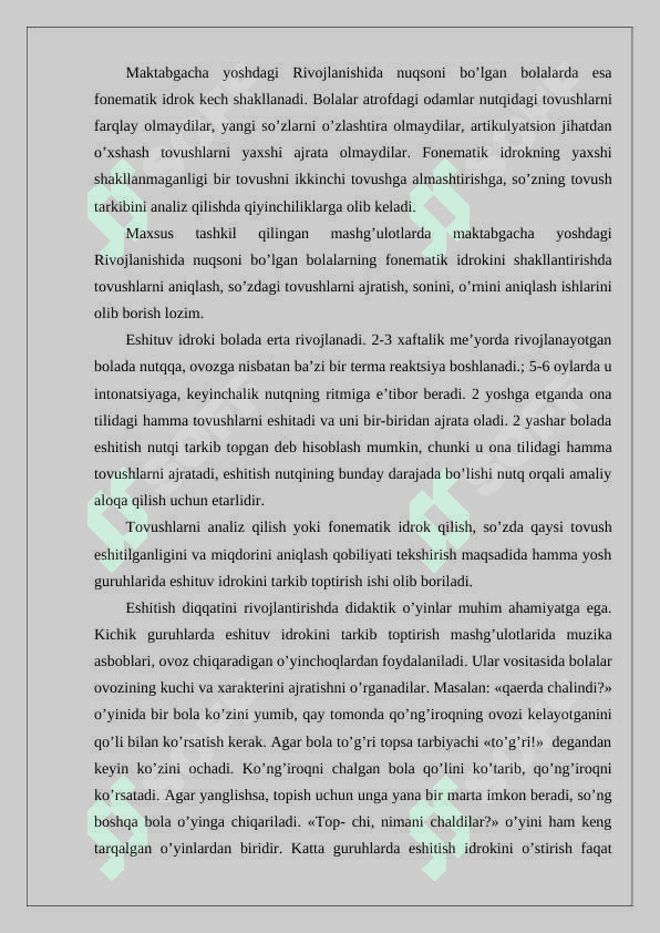 Maxsus maktabgacha ta’lim tizimida korrektsion ishlar samaradorligini oshirish yo’llari 4