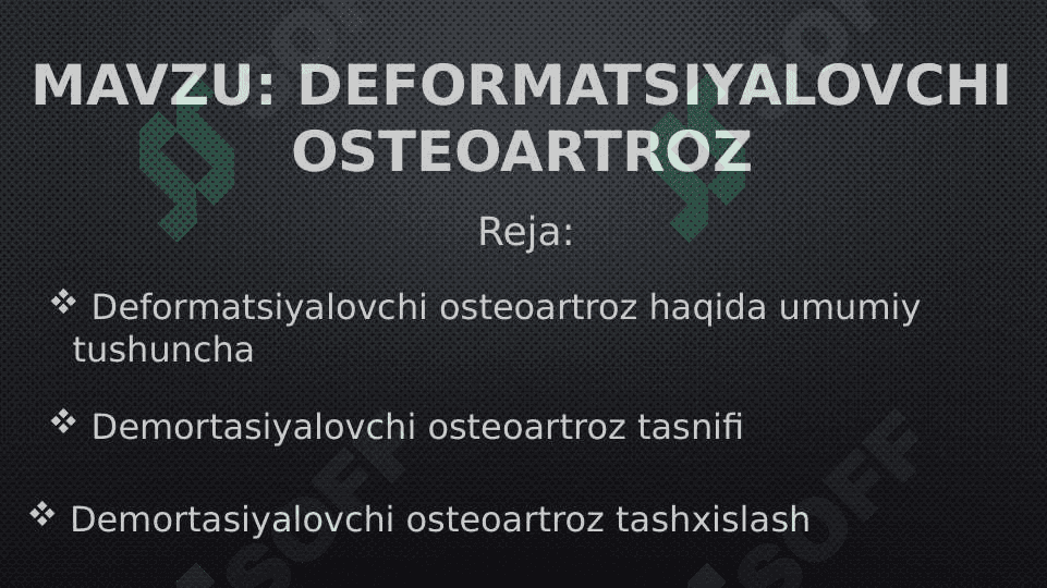 Deformatsiyalovchi osteoartroz 2