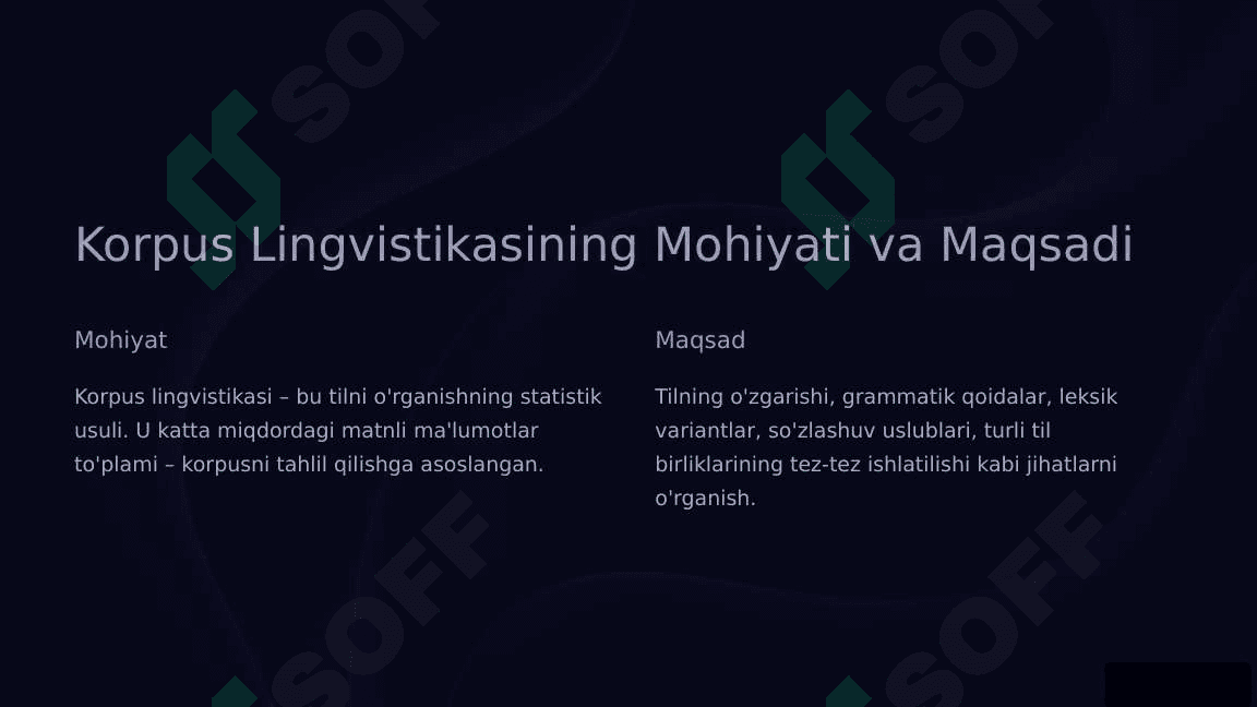 Korpus lingvistikasi 2