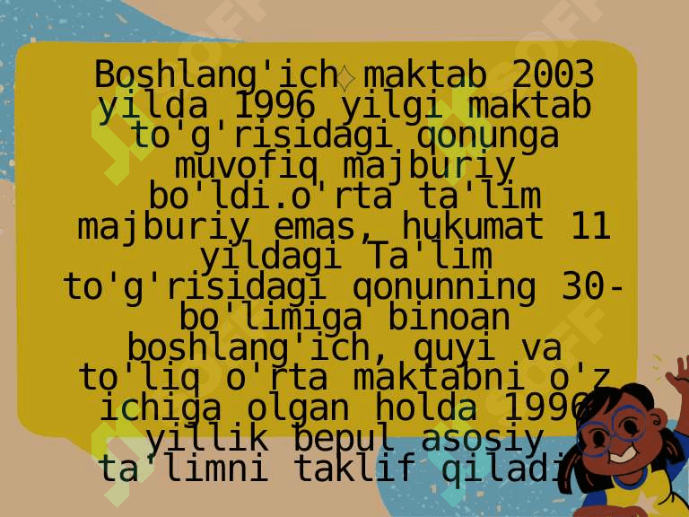 Malayziya davlatida ta’lim tizimi 6