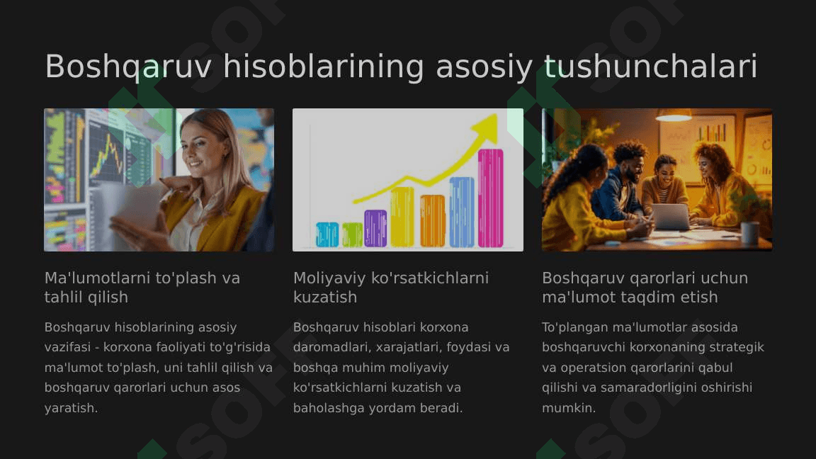 Boshqaruv va Moliyaviy Hisoblarning Xususiyatlari 3