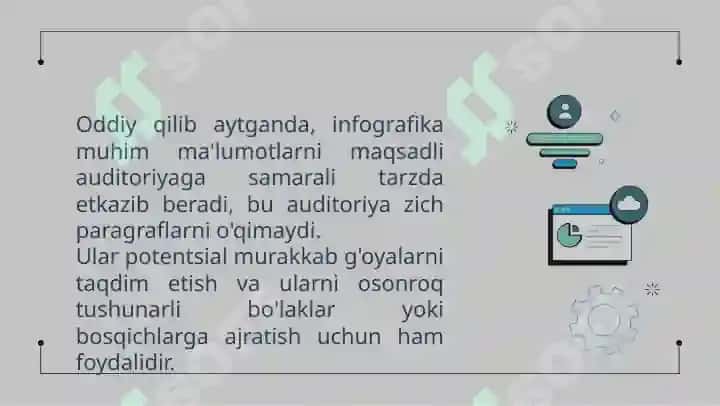 Infografikani yaratishga oid dasturiy ta'limotlar 6
