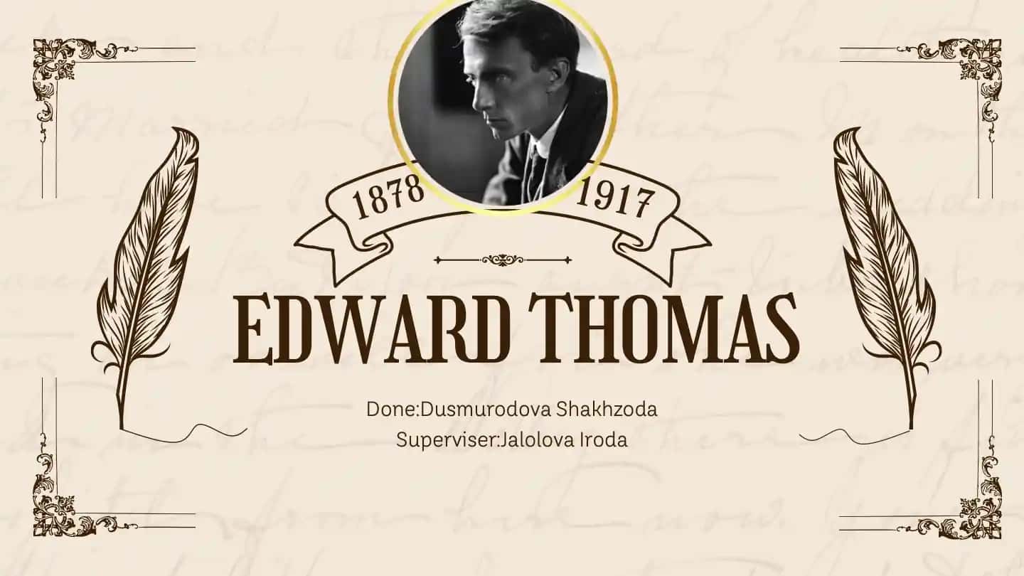 Edward Thomas