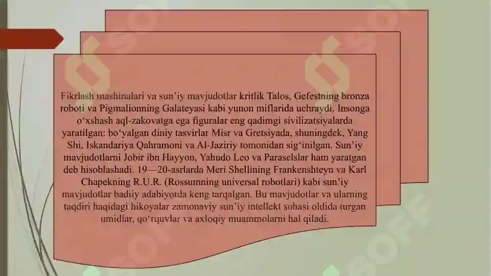 Informatika va Sun'iy Intellect Muammosi 5