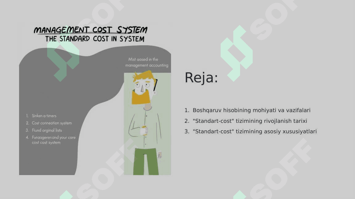 “Standart-cost” tizimi asosida boshqaruv hisobini tashkil etish 2