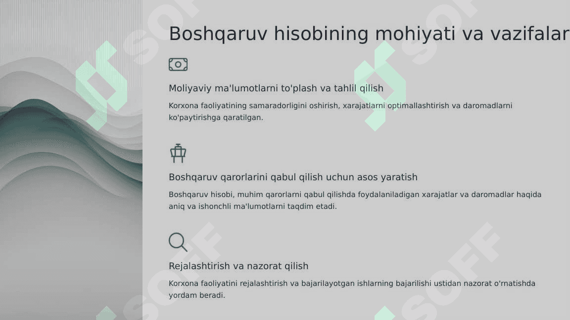 “Standart-cost” tizimi asosida boshqaruv hisobini tashkil etish 3