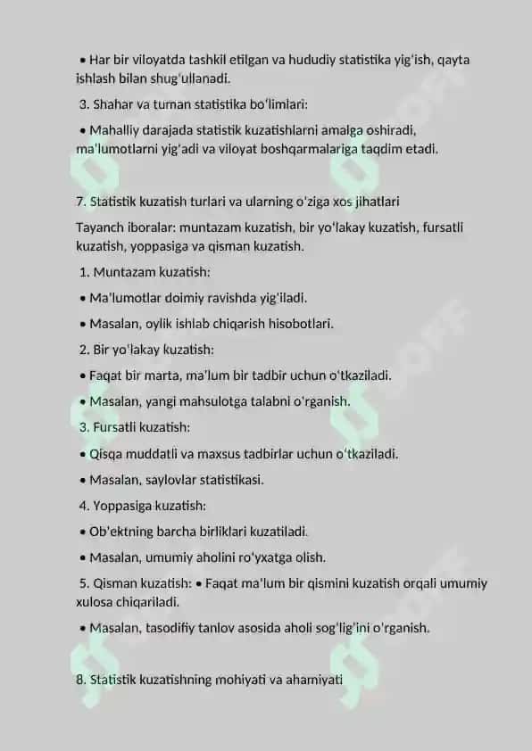 statistika yakuniy javoblar 6