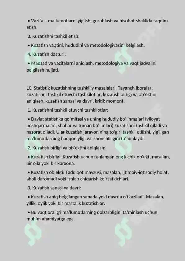 statistika yakuniy javoblar 8