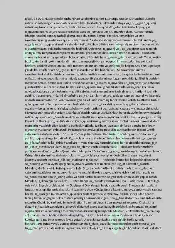 nutqiy xatolar va ularni bartaraf etish yo'li. 3