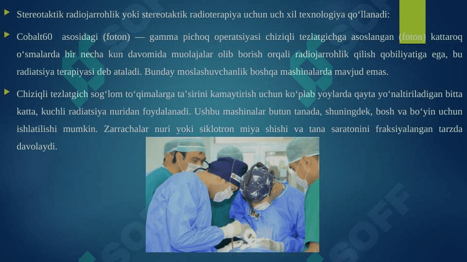 Radioto'lqinli jarrohlik 7