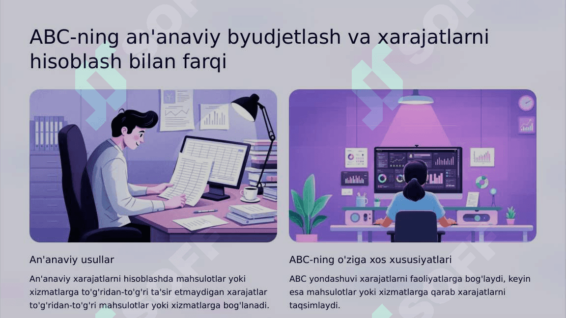 “Activity Based Costing (ABC)” tahlilining tavsif 4