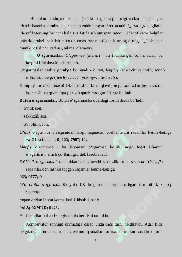 KURS ISHI 5