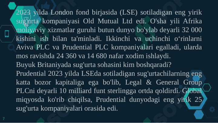 Buyuk britaniya sug’urta tizimi 7