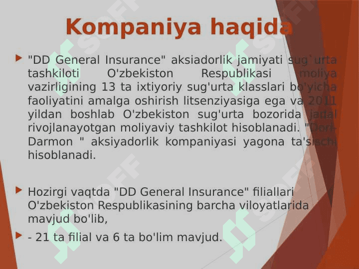 DD general insurance  sugurta kompaniyasi 3