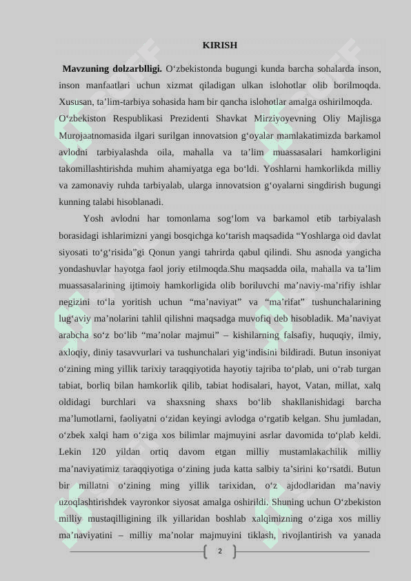 kurs ishi 2
