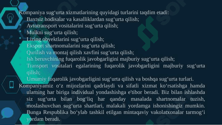 Kafil sug’urta kompaniyasi 6