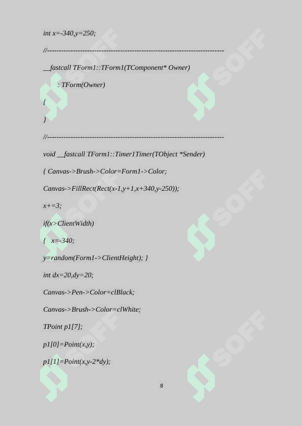 C++ TILIDA MULTIMEDIA kurs ishi 8