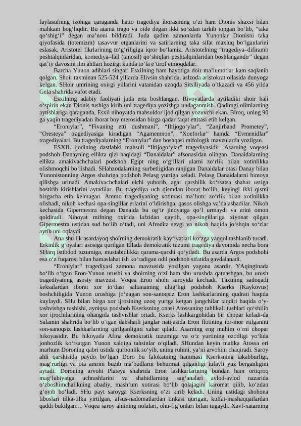 Yunon adabiyotining attika davri 4