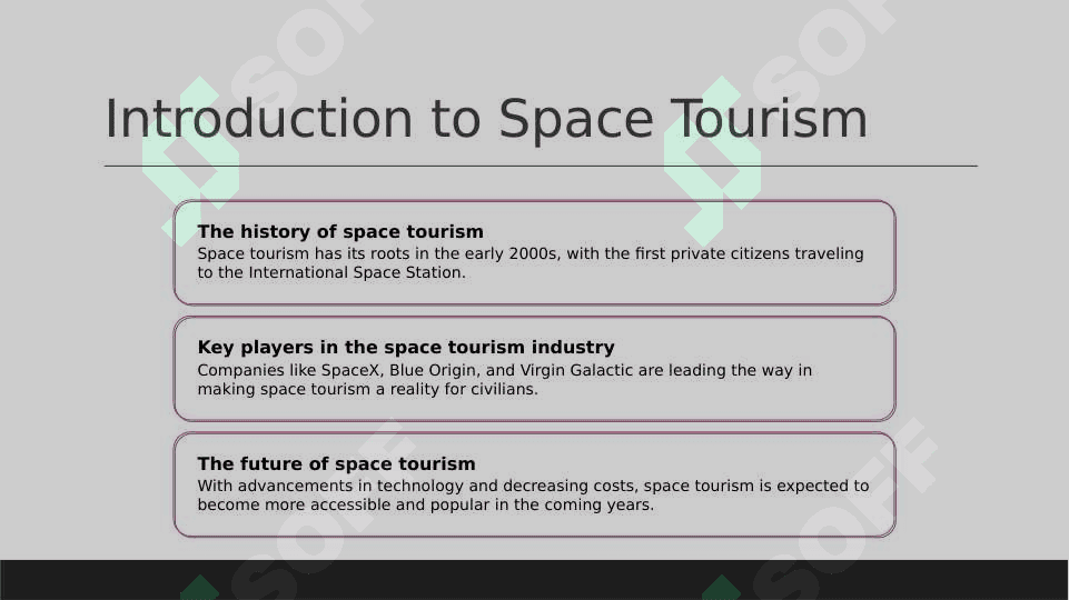 Space tourism 2