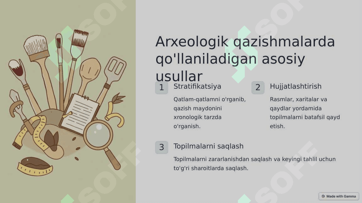 Arxeologik qazishmalar va muzey ishi 5