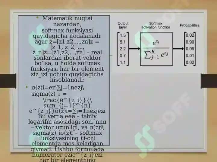 SOFTMAX FUNCTION 3