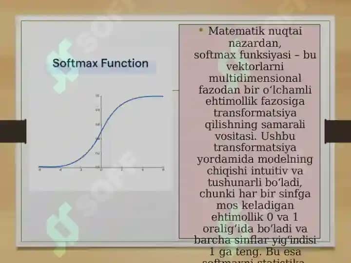 SOFTMAX FUNCTION 6