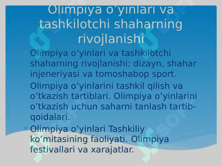 Olimpiya o’yinlari 3