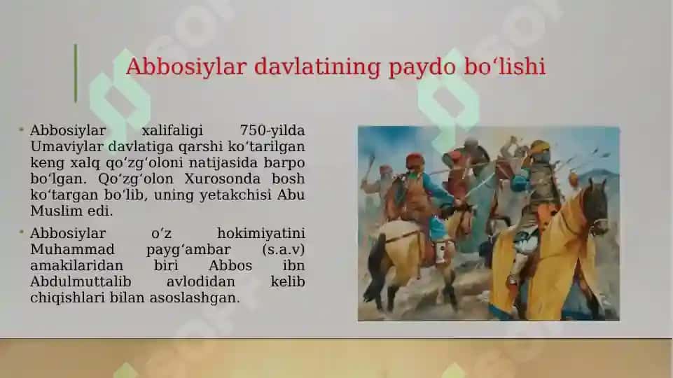 ABBOSIYLAR XALIFALIGI 3
