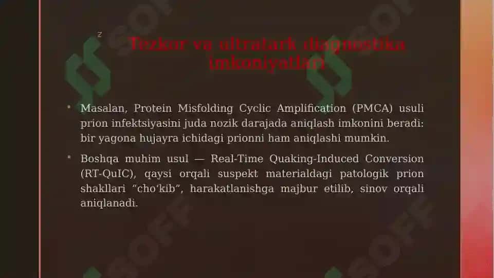 PRIONLARNI AMALIYOTDA AHAMIYATI 7