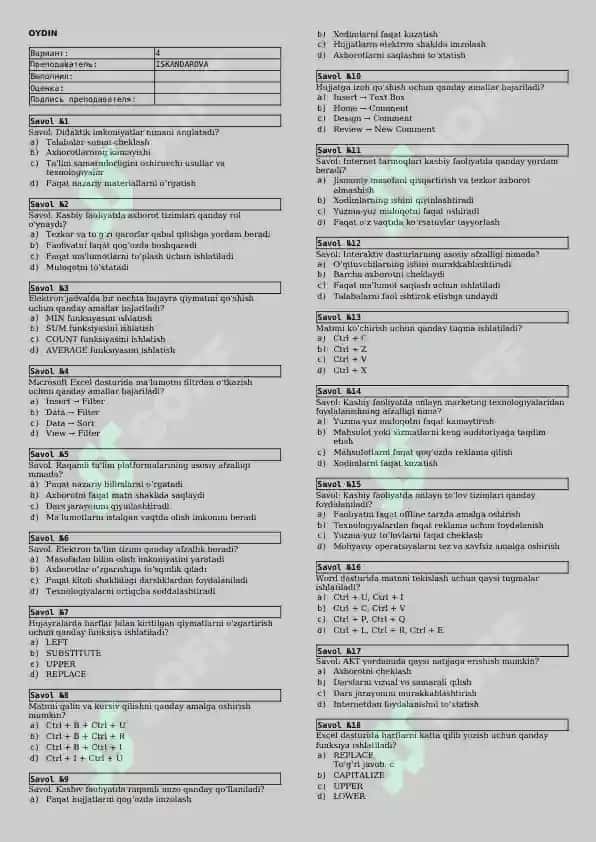 informatika test 7