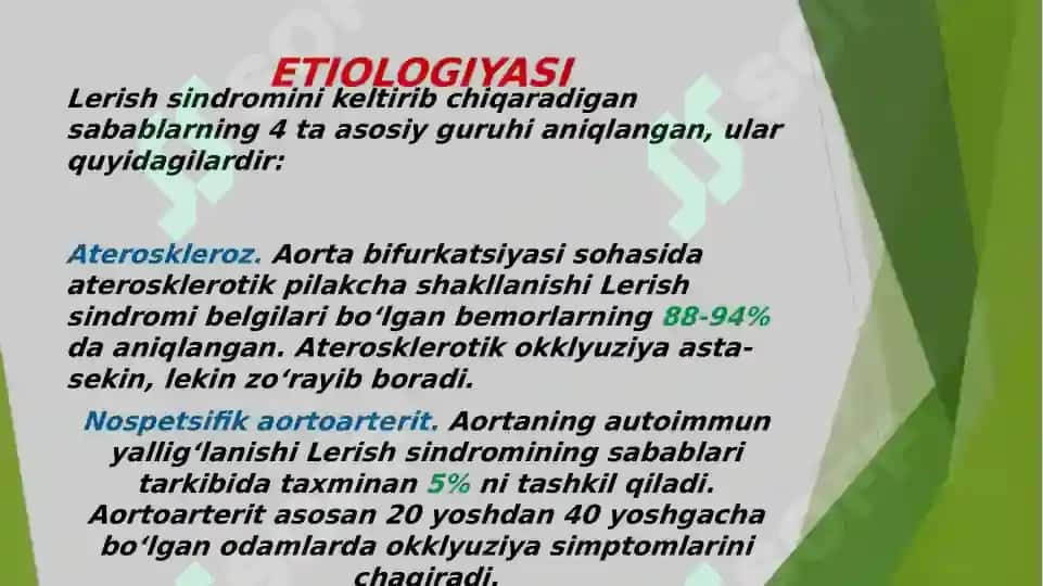 Lerish sindromi 3